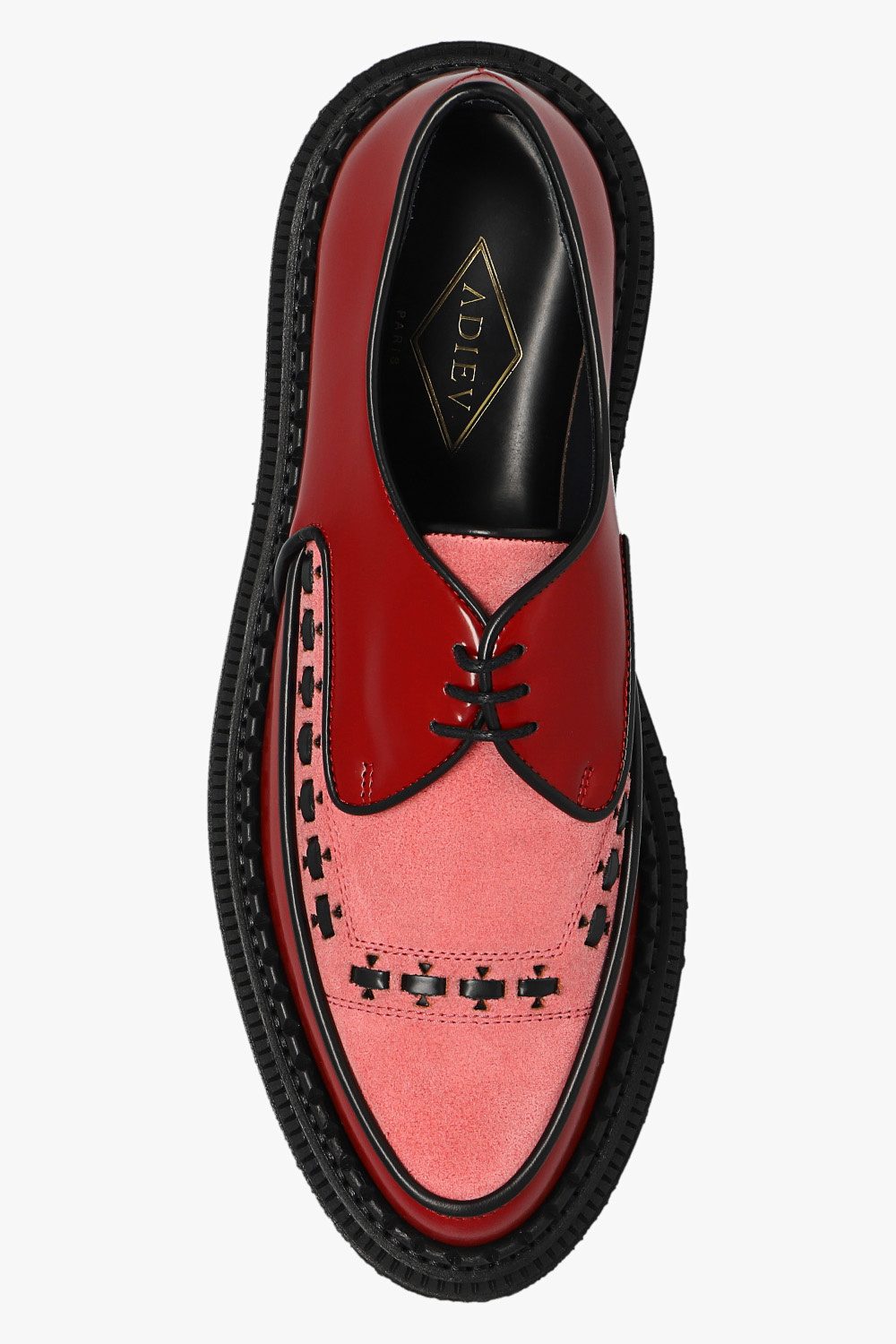 Red 'Type 101' leather shoes Adieu Paris - Vitkac Canada